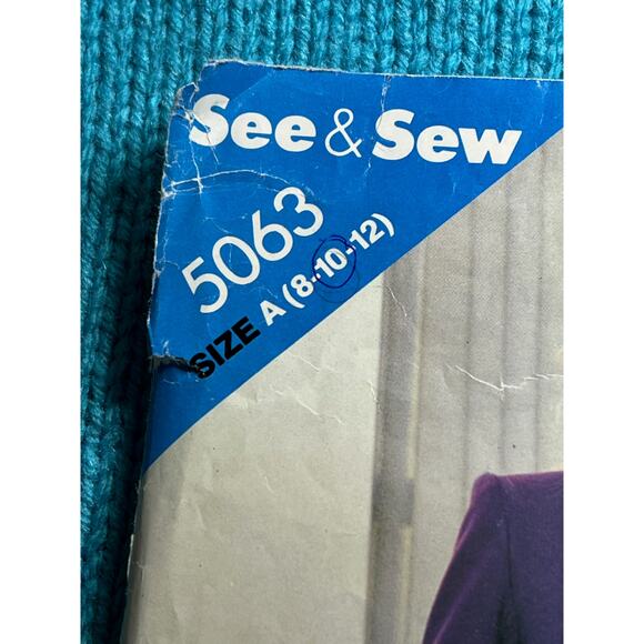 Butterick Sewing pattern 5063 suit blazer A line skirt size 8 10 - Picture 2 of 6